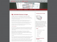 office-formular-service.de Webseite Vorschau