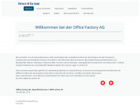 office-factory.ch Webseite Vorschau