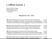 office-lunch.at Webseite Vorschau
