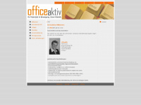 officeaktiv.ch Webseite Vorschau