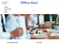 officeblue.de Webseite Vorschau