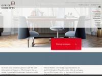 officeconcepts.at Webseite Vorschau