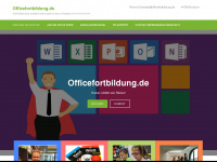 officefortbildung.de Webseite Vorschau