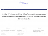 officepartners.ch Webseite Vorschau
