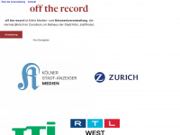 Offtherecord.de