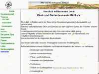 ogv-buehl.de Webseite Vorschau
