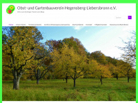 ogv-hegensberg-liebersbronn.de Webseite Vorschau