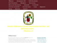 ogv-hirschau.de Webseite Vorschau