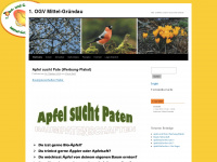 ogv-mittelgruendau.de Webseite Vorschau