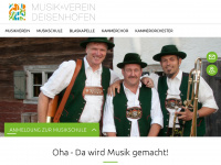 oha-musik.de Webseite Vorschau