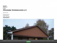 ohmsteder-schuetzenverein.de Webseite Vorschau