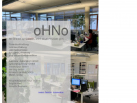 ohno.de Webseite Vorschau