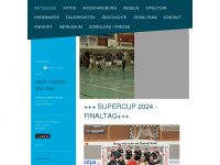 supercup-grossheide.de Webseite Vorschau