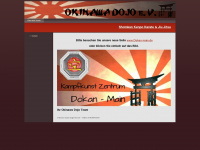 okinawa-dojo.de Webseite Vorschau
