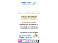 oktoberfest-outfit.de Webseite Vorschau