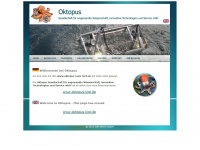 oktopus-maritech.de Webseite Vorschau