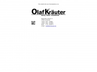 olaf-kraeuter.de Webseite Vorschau