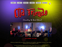 old-friends-band.de Webseite Vorschau