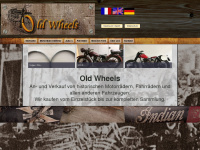 old-wheels.de Webseite Vorschau