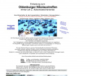 oldenburger-nikolaustreffen.de Webseite Vorschau