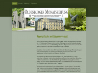 oldenburger-monatszeitung.de Webseite Vorschau