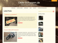 oldie-schuppen.de Webseite Vorschau