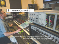 minirock-music.com Webseite Vorschau