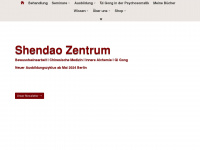 shendao-zentrum.de Webseite Vorschau