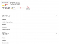 sportschule-ff.de Webseite Vorschau