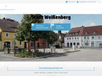 stadt-weissenberg.de Webseite Vorschau