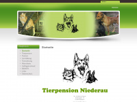 tierpension-niederau.de Webseite Vorschau