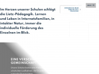 lietz-schulen.de Webseite Vorschau