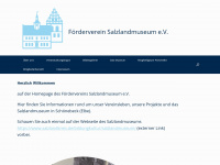 salzlandmuseum.de Webseite Vorschau
