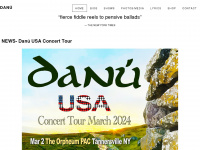 danu.net Webseite Vorschau