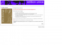 edition-unica.de Webseite Vorschau