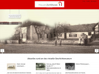 haller-zeitraeume.de Webseite Vorschau