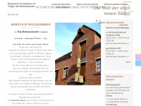 sackmuseum.de Webseite Vorschau