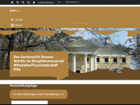 gartenreich.net Webseite Vorschau