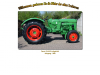 oldtimer-traktoren.ch Webseite Vorschau