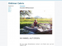 oldtimercabrio.de Webseite Vorschau
