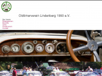 oldtimerverein-lindenberg.de Webseite Vorschau
