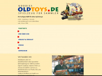 oldtoys.de Webseite Vorschau
