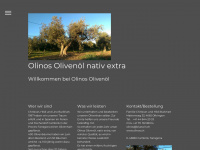 olinos.ch Webseite Vorschau