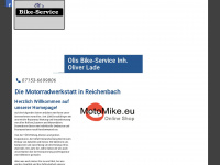 olis-bike-service.de Webseite Vorschau