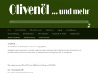 olivenernte.de Webseite Vorschau