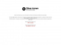 oliver-annen.de Webseite Vorschau