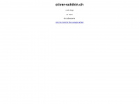 oliver-schihin.ch Webseite Vorschau