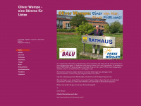 oliver-wempe.de Webseite Vorschau
