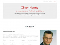 oliverharms.de Webseite Vorschau