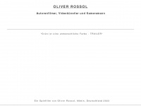 oliverrossol.de Webseite Vorschau
